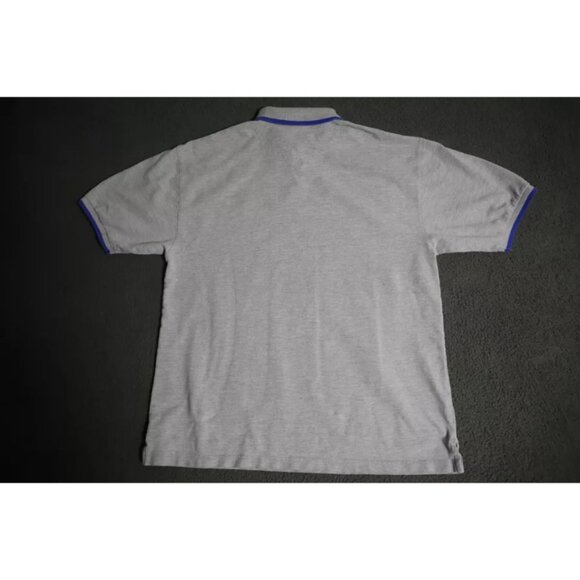 Vintage Walt Disney World Polo Shirt Mens L Gray Magic Kingdom Logo Embroidered - Picture 5 of 8